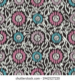 Seamless abstract pattern flower images
