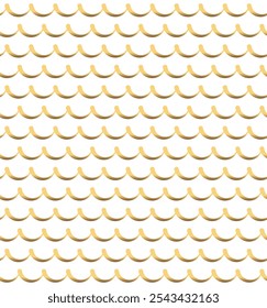 Seamless abstract pattern in the form of golden waves.  Elegant vintage background. It can be used in web design, greeting card, textiles, printing, packaging.
