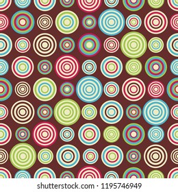 Seamless abstract pattern with geometric pattern.
