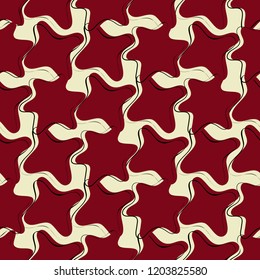 Seamless abstract pattern with geometric pattern.
