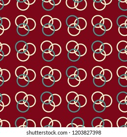 Seamless abstract pattern with geometric pattern.
