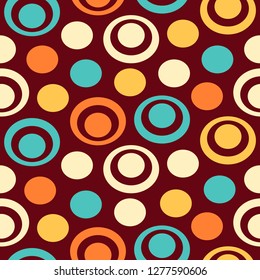 Seamless abstract pattern with geometric pattern.
