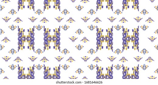 Patrón abstracto sin inconvenientes. Borde geométrico. Ornamento popular. Textura vectorial étnica azteca tribal.
