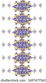  Nahtlose abstrakte Muster. Geometrische Stickerei. Folkloreverzierung. Stammes Vektorillustration Textur.