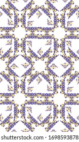 Seamless abstract pattern. Geometric embroidery. Folk ornament. Tribal vector texture.
