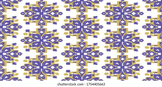 Seamless abstract pattern. Geometric embroidery. Folk ornament. Tribal aztec ethnic texture