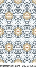 Seamless abstract pattern. Geometric ornament. Graphic modern pattern.