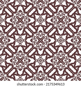 Seamless abstract pattern. Geometric ornament. Graphic modern pattern.