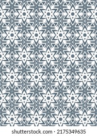 Seamless abstract pattern. Geometric ornament. Graphic modern pattern.