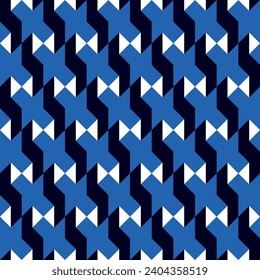 Patrón abstracto sin inconvenientes con formas geométricas Plantilla retro geométrica para el diseño de fondo de tela envoltura papel tapiz Vector ilustración