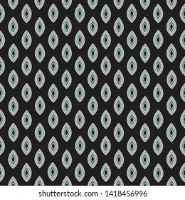 Seamless abstract pattern in geometric style.