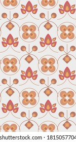 Seamless abstract pattern. Graphic modern ornament for presentations, posters, fabrics.