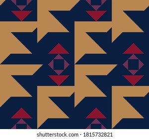 Seamless abstract pattern. Graphic modern ornament for presentations, posters, fabrics.