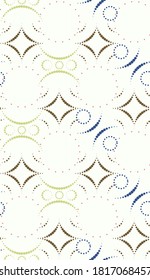 Seamless abstract pattern. Graphic modern ornament for presentations, posters, fabrics.