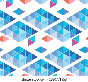 Seamless abstract pattern. Graphic modern ornament for presentations, posters, fabrics.
