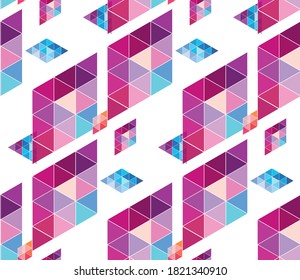 Seamless abstract pattern. Graphic modern ornament for presentations, posters, fabrics.