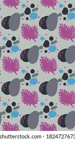 Seamless abstract pattern. Graphic modern ornament for presentations, posters, fabrics.