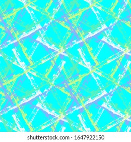 Seamless abstract pattern with grunge cross strokes.