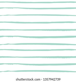 Seamless abstract pattern with hand drawn painted stripes