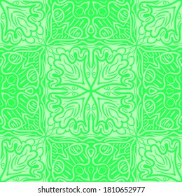 Seamless abstract pattern. Hand drawn vector background. Trendy seamless mandala, fabric texture, wrapping.