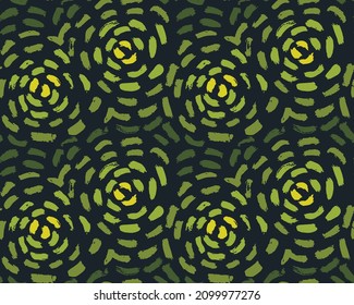 Seamless abstract pattern with hand drawn strokes. Vector ornament for backgrounds, fabrics, apps, prints and other designs