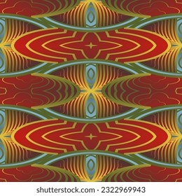 Seamless abstract pattern, hand drawn texture for Wedding, Bridal, Valentine's day or Birthday Invitations. Floral geometric background. Fabric or paper print.