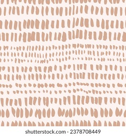 Seamless abstract pattern with hand drawn strokes