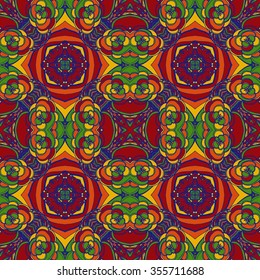 Seamless abstract pattern, hand drawn texture for Wedding, Bridal, Valentine's day or Birthday Invitations. Floral background. Fabric or paper print, floral geometric background.

