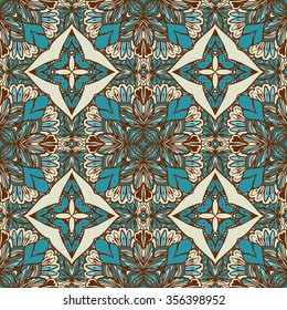 Seamless abstract pattern, hand drawn texture for Wedding, Bridal, Valentine's day or Birthday Invitations. Floral background. Fabric or paper print, floral geometric background
