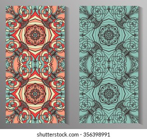 Seamless abstract pattern, hand drawn texture for Wedding, Bridal, Valentine's day or Birthday Invitations. Floral background. Fabric or paper print, floral geometric background