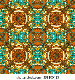 Seamless abstract pattern, hand drawn texture for Wedding, Bridal, Valentine's day or Birthday Invitations. Floral background. Fabric or paper print, floral geometric background.
