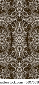 Seamless abstract pattern, hand drawn texture for Wedding, Bridal, Valentine's day or Birthday Invitations. Floral background. Fabric or paper print, floral geometric background.