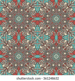 Seamless abstract pattern, hand drawn texture for Wedding, Bridal, Valentine's day or Birthday Invitations. Floral background. Fabric or paper print, floral geometric background.