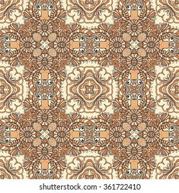 Seamless abstract pattern, hand drawn texture for Wedding, Bridal, Valentine's day or Birthday Invitations. Floral background. Fabric or paper print, floral geometric background.