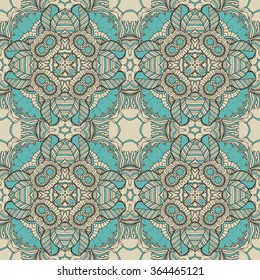 Seamless abstract pattern, hand drawn texture for Wedding, Bridal, Valentine's day or Birthday Invitations. Floral background. Fabric or paper print, floral geometric background.