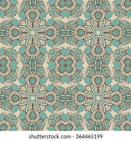 Seamless abstract pattern, hand drawn texture for Wedding, Bridal, Valentine's day or Birthday Invitations. Floral background. Fabric or paper print, floral geometric background.