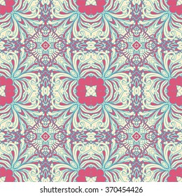 Seamless abstract pattern, hand drawn texture for Wedding, Bridal, Valentine's day or Birthday Invitations. Floral background. Fabric or paper print, floral geometric background.
