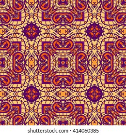 Seamless abstract pattern, hand drawn texture for Wedding, Bridal, Valentine's day or Birthday Invitations. Floral background. Fabric or paper print, floral geometric background