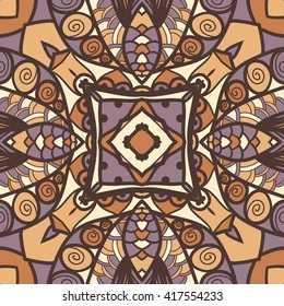 Seamless abstract pattern, hand drawn texture for Wedding, Bridal, Valentine's day or Birthday Invitations. Floral background. Fabric or paper print, floral geometric background