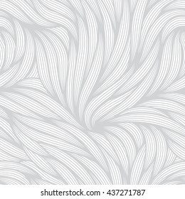 Seamless abstract pattern. 
Hand drawn seamless wave background.