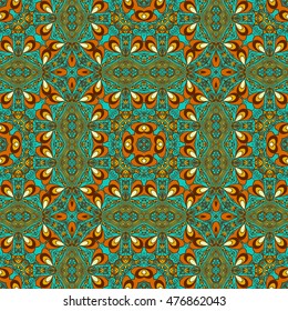 Seamless abstract pattern, hand drawn texture for Wedding, Bridal, Valentine's day or Birthday Invitations, Flyers. Floral background. Fabric or paper print, floral geometric background.
