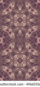 Seamless abstract pattern, hand drawn texture for Wedding, Bridal, Valentine's day or Birthday Invitations, Flyers. Floral background. Fabric or paper print, floral geometric background.