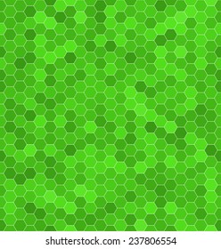Seamless abstract pattern of the hexagons mosaic 