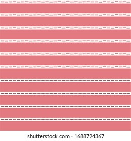 Seamless abstract pattern with horizontal stripes. Vector pattern
