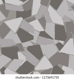 Seamless abstract pattern. Ice fragments.