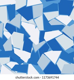 Seamless abstract pattern. Ice fragments.