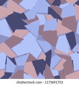 Seamless abstract pattern. Ice fragments.