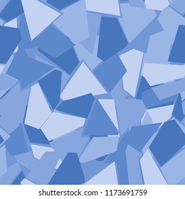 Seamless abstract pattern. Ice fragments.