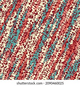 Seamless abstract pattern with the image of asymmetric zigzag stripes.
