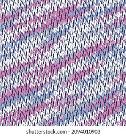 Seamless abstract pattern with the image of asymmetric zigzag stripes.